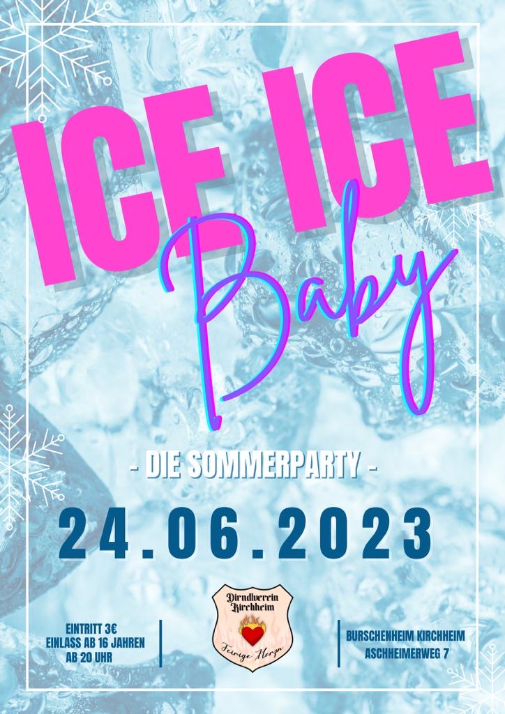 Ice Ice Baby Party